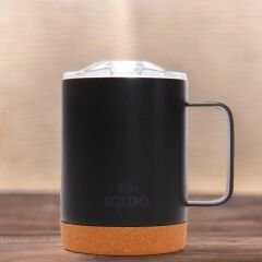 Çelik Mug Termos - Igloo - Cork - 350ml - Siyah - 205696