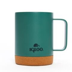 Çelik Mug Termos - Igloo - Cork - 350ml - Yeşil - 205696