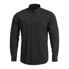 Outdoor Tactical Erkek Gömleği - Pentagon - Wayne - Black - K02029