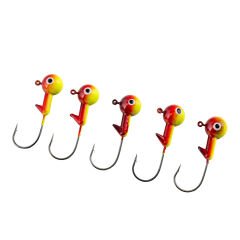 Jighead - Zoka - Kurşunlu Olta İğnesi - (XH-A 02) - Sarı Kır. - 7 Gr