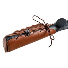 Deri Dipçik Fişekliği - Savage - Taba - 5'li