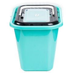 Süzgeçli Balıkçı Kovası 15 lt - Fishack - Su Yeşili - 179