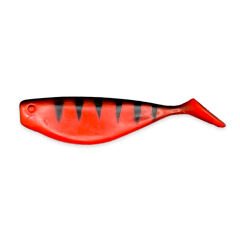 Silikon Sahte Balık Yem - Savex Bongo - 10cm - Kırmızı Kaplan (17100-P09)