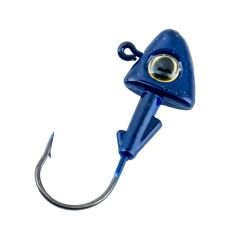 Jighead - Zoka - Kurşunlu Olta İğnesi - (XH-A 07) - Mavi - 8 Gr - 10 Adet