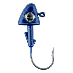 Jighead - Zoka - Kurşunlu Olta İğnesi - (XH-A 07) - Mavi - 10 Gr - 5 Adet